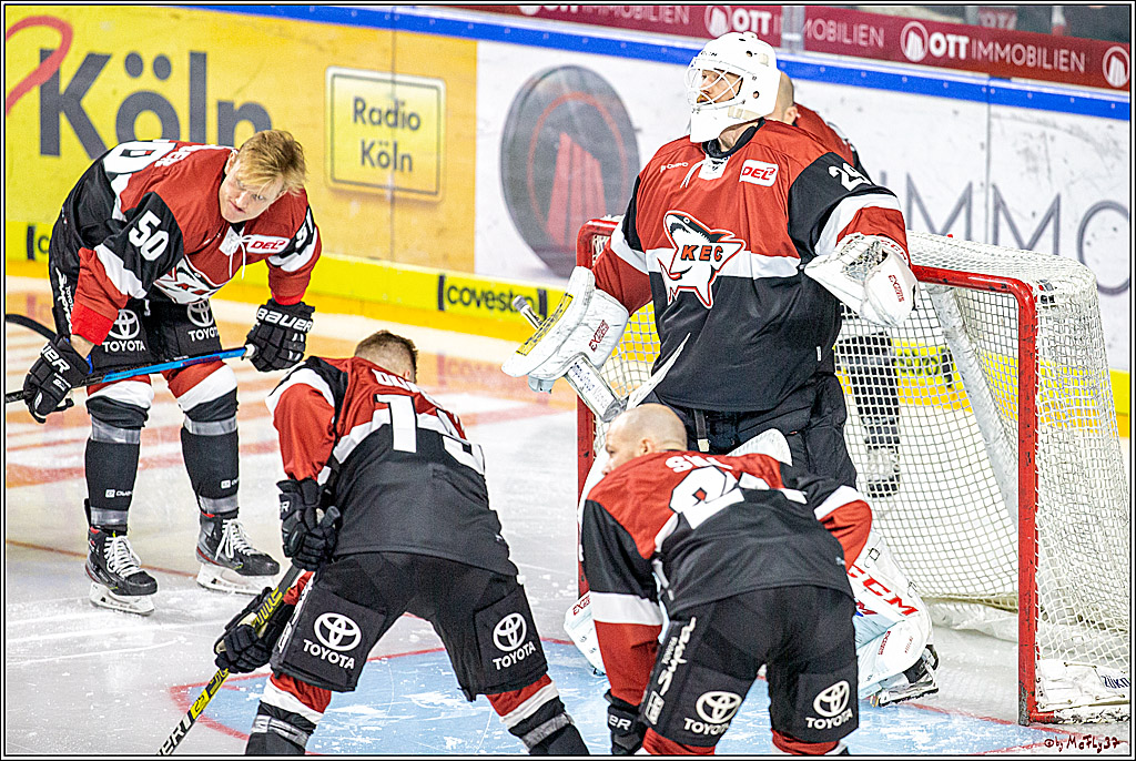 DEL; Koelner Haie - Iserlohn Roosters; Koeln, 01.12.2019